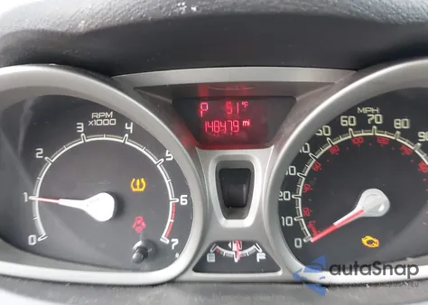 2012 Ford Fiesta Sel из США, поврежденный, VIN 3FADP4CJ1CM204466